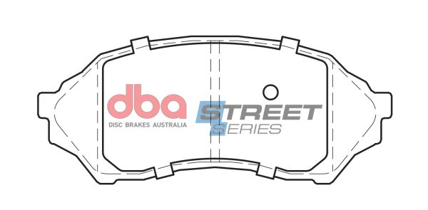 DBA Street Series Ceramic Front Brake Pad Set for Mazda 323