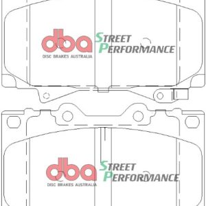 DB1365SP.jpg DBA Street Performance Front Brake Pad Set 119.3 x 78 x 17.4mm for Toyota Land Cruiser / Toyota Sequoia