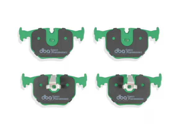 DB1397SP_04_real_photo.webp DBA Street Performance Rear Brake Pad Set 123.1 x 59.2 x 16.5mm for BMW 3 Series (E46) 330 / BMW 3 Series (X 4WD E46) 330 & More