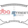 DBA Street Series Ceramic Front Brake Pad Set for Mitsubishi Lancer