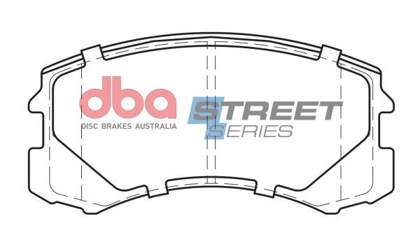 DBA Street Series Ceramic Front Brake Pad Set for Mitsubishi Lancer