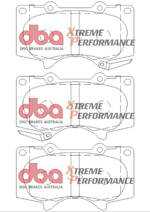 DB1482XP.jpg DBA 4000 Series T3 Slotted Front Disc & Xtreme Performance Pad Kit 332mm for Mitsubishi Pajero