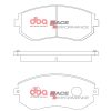 DBA Race Performance Front Brake Pad Set 137 x 56.8 x 16.8mm for Subaru BRZ / Subaru Forester & More