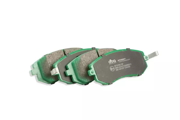 DB1491SP_02_real_photo.webp DBA Street Performance Front Brake Pad Set 137.1 x 56.8 x 16.8mm for Subaru BRZ / Subaru Forester & More