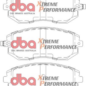 DBA Xtreme Performance Front Brake Pad Set 137.1 x 56.8 x 16.8mm for Subaru BRZ / Subaru Forester & More