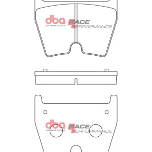 DB15005RP.jpg DBA Race Performance Front Brake Pad Set 95.3 x 74.3 x 14.7mm for Audi RS3 8V / Audi Q3 / Audi TTRS quattro 8S