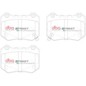 DBA Street Performance Rear Brake Pad Set for Subaru WRX STi