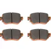 DBA 4000 Series T3 Slotted Rear Disc & Xtreme Performance Pad Kit 272mm for Audi A1 GB / Volkswagen Polo (AW)