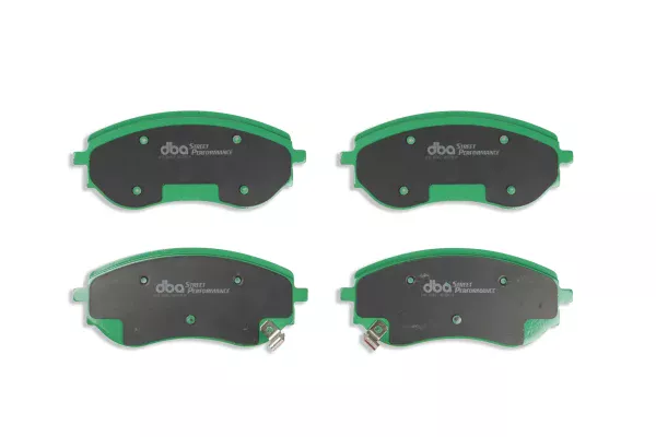 DBA Street Performance Front Brake Pad Set 163.4 x 69.7 x 20.0mm for Mercedes X-Class / Nissan Navara