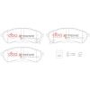 DBA 4000 Series T3 Slotted Rear Disc & Xtreme Performance Pad Kit 332mm for Ford Ranger