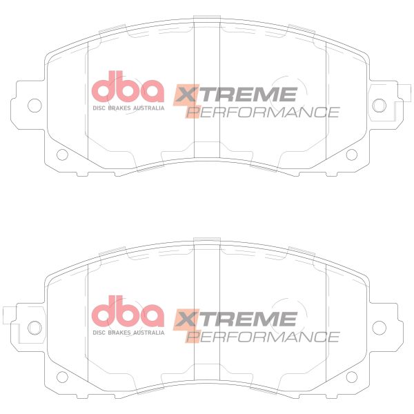DBA Xtreme Performance Front Brake Pad Set for Subaru Impreza / Subaru XV