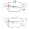 DBA Street Performance Rear Brake Pad Set 122.9 x 57.4 x 15.2mm for Audi A3 8Y / Audi A3 quattro 8Y & More