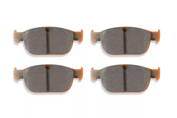 DBA Xtreme Performance Front Brake Pad Set 180.2, 181.4 x 74.9, 75 x 17.4, 16.7mm for Volvo S60 (Mk3) B4 / Volvo S60 (Mk3) B5 & More