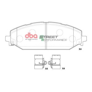 DB15195SP.jpg DBA Street Performance Front Brake Pad Set for Dodge Ram Pick-Up 1500 / Ram Trucks 1500