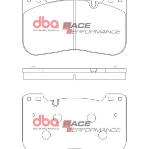 DBA Race Performance Front Brake Pad Set 184.4 x 106.3 x 19.4mm for BMW M2 (G87) / BMW M3 (G80) & More