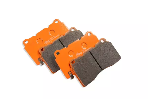 DBA 4000 Series T3 Slotted Front Disc & Xtreme Performance Pad Kit 320 x 32mm for Mitsubishi Lancer Evo 5 / Mitsubishi Lancer Evo 6 & More