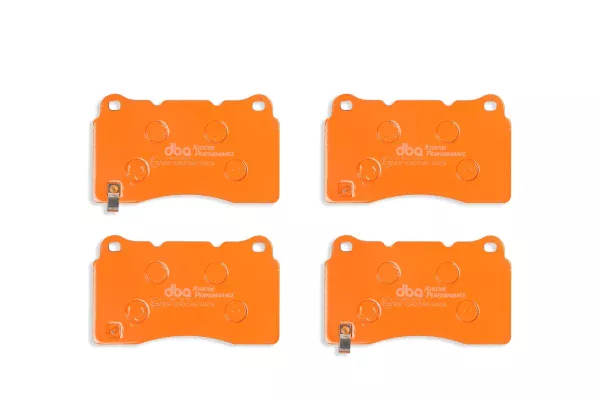 DBA 4000 Series T3 Slotted Front Disc & Xtreme Performance Pad Kit 320 x 32mm for Mitsubishi Lancer Evo 5 / Mitsubishi Lancer Evo 6 & More