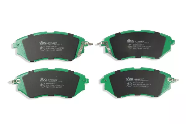 DBA Street Series T2 Slotted Front Disc & Street Performance Pad Kit 316 x 30mm for Subaru Forester / Subaru Legacy & More