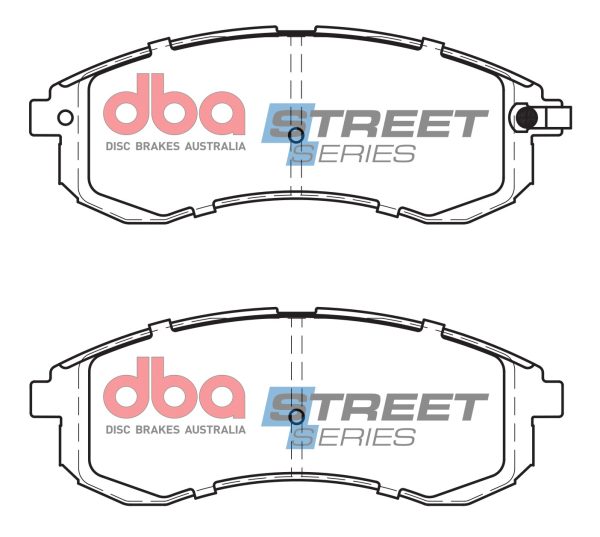 DB1738SS.jpg DBA Street Series Ceramic Front Brake Pad Set for Mitsubishi L 200 96-06