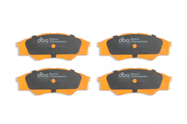 DBA Xtreme Performance Front Brake Pad Set 140.1 x 52.1 x 15.4mm for Toyota Hilux