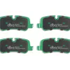 DBA Street Series X-Gold Drilled & Slotted Rear Disc & Street Performance Pad Kit 350 x 20mm for Land Rover Discovery / Land Rover Range Rover Sport