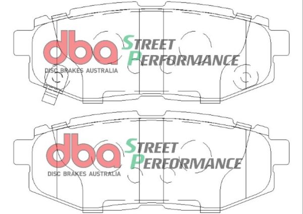 DBA Street Series T2 Slotted Rear Disc & Street Performance Pad Kit 290 x 18mm for Subaru BRZ / Toyota 86