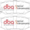 DBA Xtreme Performance Rear Brake Pad Set 110.4 x 37.5 x 13.8mm for Subaru BRZ / Subaru Forester & More