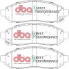 DBA Street Series X-Gold Drilled & Slotted Front Disc & Street Performance Pad Kit 295.6 x 28mm for Nissan Navara / Nissan Pathfinder