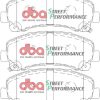 DB1841SP.jpg DBA Street Series X-Gold Drilled & Slotted Front Disc & Street Performance Pad Kit 300mm for Isuzu D-MAX