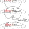 DB1849XP.jpg DBA Xtreme Performance Front Brake Pad Set 155.2+156.5 x 66+71.5 x 19.3mm for Audi A1 8X / Audi A1 quattro 8X & More