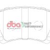 DBA Street Series T2 Slotted Rear Disc & Street Performance Pad Kit 310 x 22mm for Audi A3 quattro 8P / Audi RS3 8P & More