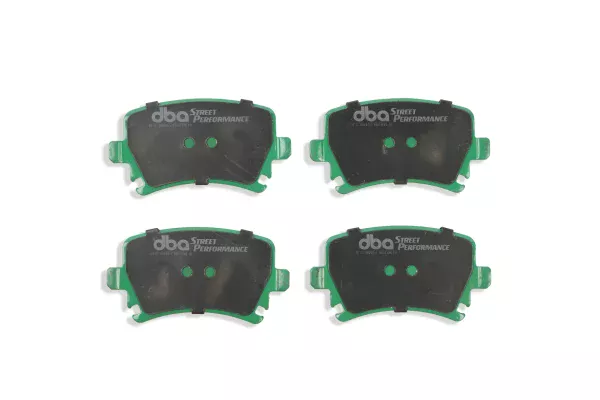 DBA Street Series T2 Slotted Rear Disc & Street Performance Pad Kit 310 x 22mm for Audi A3 quattro 8P / Audi RS3 8P & More