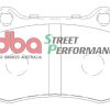 DBA Street Performance Front or Rear Brake Pad Set 109.7 x 69.1 x 14.8mm for Aston Martin DB7 / Cadillac STS & More