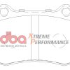 DBA Xtreme Performance Front or Rear Brake Pad Set 109.7 x 69.1 x 14.8mm for Aston Martin DB7 / Cadillac STS & More