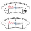DBA Street Series Ceramic Front Brake Pad Set 125.6 x 51.9 x 16.4mm for Mazda 2 / Suzuki Baleno & More