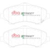 DBA Street Performance Front Brake Pad Set 146.7 x 63.5 x 15.9mm for Chrysler Grand Voyager / Dodge Journey & More