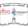 DBA Street Series Ceramic Rear Brake Pad Set for Citroen C4 Picasso / Citroen Grand C4 Picasso