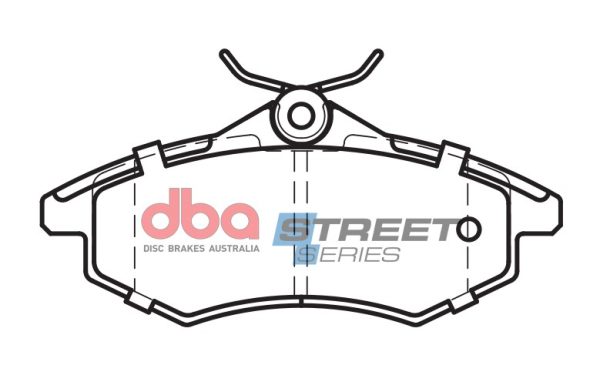 DB2042SS.jpg DBA Street Series Ceramic Front Brake Pad Set for Citroen C2 / Citroen C3