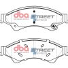 DBA Street Series Semi-Metallic Front Brake Pad Set 194.2 x 68.5 x 15.5mm for Ford Everest (2nd Gen) / Ford Ranger & More