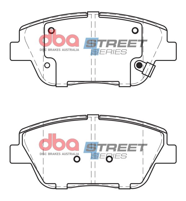 DBA Street Series Ceramic Front Brake Pad Set for Kia Optima (TF)