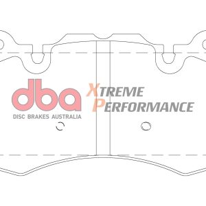DBA Xtreme Performance Front Brake Pad Set 189.6 x 96 x 15.4mm for Land Rover Discovery / Land Rover Range Rover / Land Rover Range Rover Sport