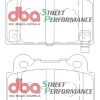 DBA Street Performance Rear Brake Pad Set for Mitsubishi Lancer Evo 10
