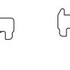 DBA Street Series Ceramic Rear Brake Pad Set 123.1, 123.1 x 45.4, 46.5 x 16.2mm for BMW 1 Series (F20) 114 / BMW 1 Series (F20) 116 & More