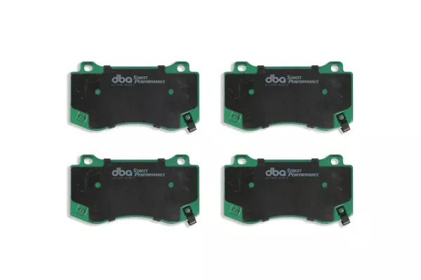 DBA Street Performance Front Brake Pad Set 141.5 x 76.2 x 16.7mm for Chrysler 300C / Dodge Challenger & More
