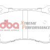 DBA 4000 Series T3 Slotted Front Disc & Xtreme Performance Pad Kit 360mm for Jeep Grand Cherokee