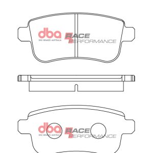 DB2277RP.jpg DBA Race Performance Rear Brake Pad Set 106 x 45.6 x 16mm for Renault Espace (Mk5) / Renault Fluence & More