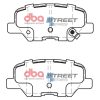 DBA Street Series Ceramic Rear Brake Pad Set 101.3 x 44.0 x 13.9mm for Citroen C4 Aircross / Mazda 6 GJ & More