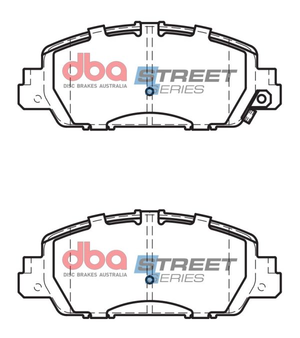 DB2304SS.jpg DBA Street Series Ceramic Front Brake Pad Set for Honda HR-V RU