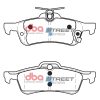 DB2309SS.jpg DBA Street Series Ceramic Rear Brake Pad Set 123.2 x 43.6 x 13.8mm for Honda Civic (9th Gen) FK / Honda Civic (9th Gen) FK2 / Honda Civic Tourer
