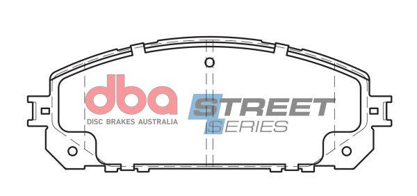 DBA Street Series Ceramic Front Brake Pad Set for Jeep Cherokee
